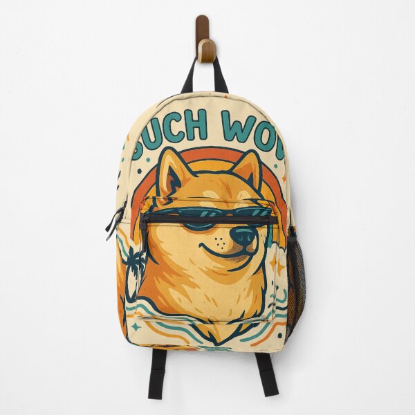 Item preview, Such Wow – Doge Meme Retro Sunset designed and sold by GirlyPopped.