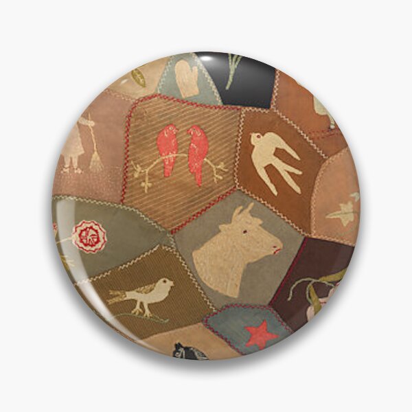 Item preview, All Sorts Country Cottage Quilt | Dove, Bull, Rabbits designed and sold by AnimaliaStar.