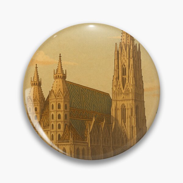 Item preview, Vienna Cathedral and Rooftops View from Above designed and sold by Aryabek.