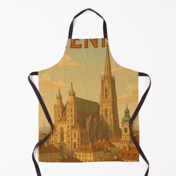 Item preview, Vienna Cathedral and Rooftops View from Above designed and sold by Aryabek.