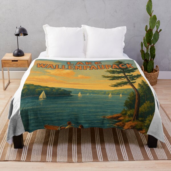 Item preview, Lake Wallenpaupack Boating Scene at Sunset designed and sold by Aryabek.