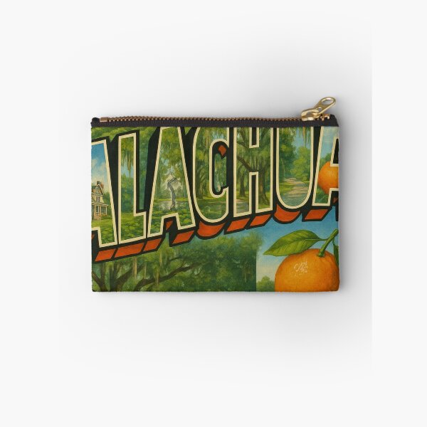 Item preview, Alachua Florida Scenic Montage with Live Oaks and Orange designed and sold by Aryabek.