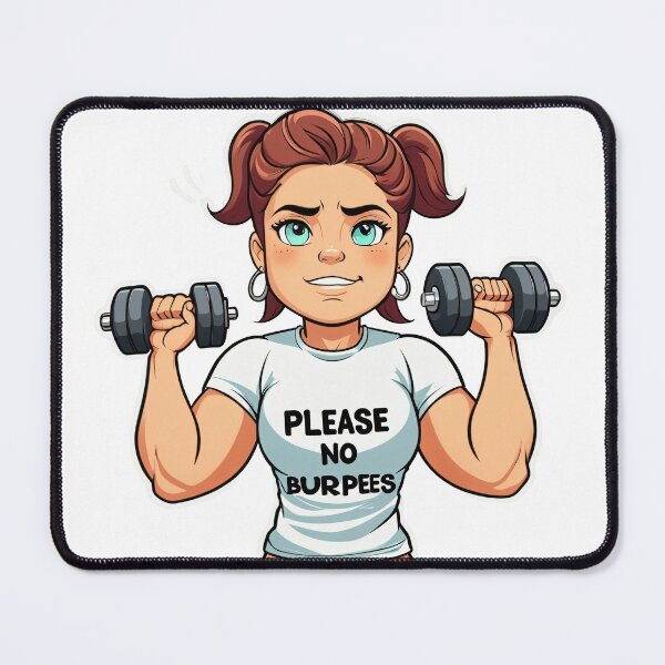 Item preview, Please, No Burpees! - Funny CrossFit Tee designed and sold by AnOa.ia.