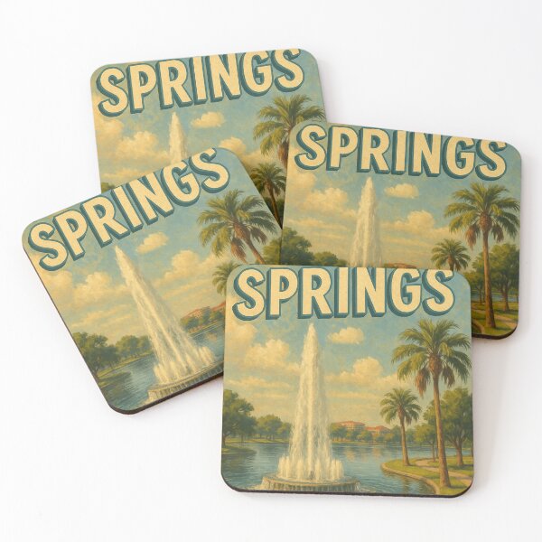 Item preview, Altamonte Springs Fountain and Palm-Lined Lake designed and sold by Aryabek.