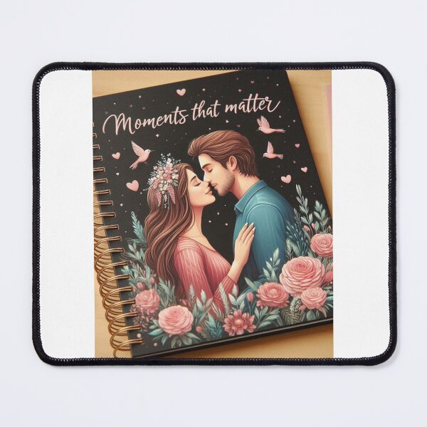 Item preview, Moments That Matter – Romantic Couple Spiral Notebook designed and sold by ashokreddy343.