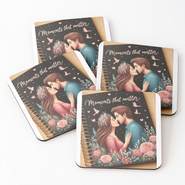 Item preview, Moments That Matter – Romantic Couple Spiral Notebook designed and sold by ashokreddy343.