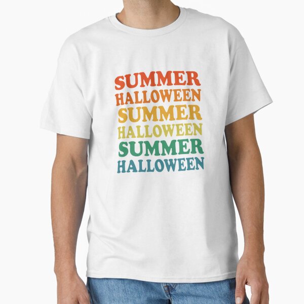 Artikel-Vorschau von Sommer Halloween | Retro Regenbogen Gothcore Ästhetisches T-Shirt, designt und verkauft von Soulit.