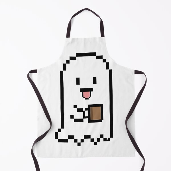 Item preview, Happy Ghost With Coffee Pixel Art designed and sold by PixelPunx.