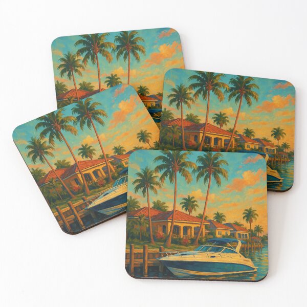 Item preview, Cape Coral Docked Boat at Tropical Waterfront Homes designed and sold by Aryabek.