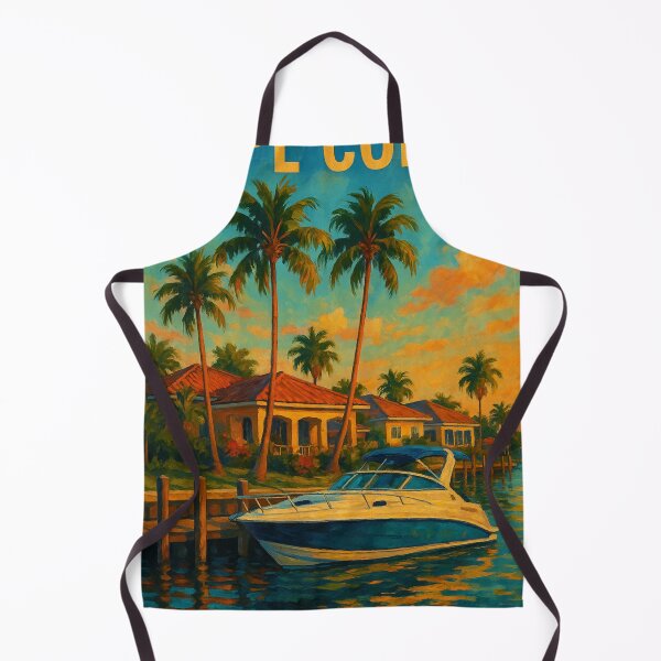 Item preview, Cape Coral Docked Boat at Tropical Waterfront Homes designed and sold by Aryabek.