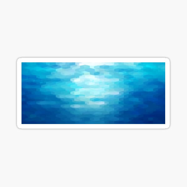 Item preview, Blue Sea Depth Marine Travel Summer designed and sold by LuckyStep.