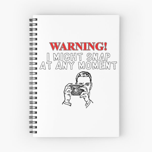 Item preview, Warning! I Might Snap At Any Moment Photographer designed and sold by Studio  128.