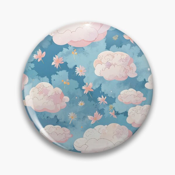 Item preview, Flower Clouds Pattern designed and sold by CoolPixels.