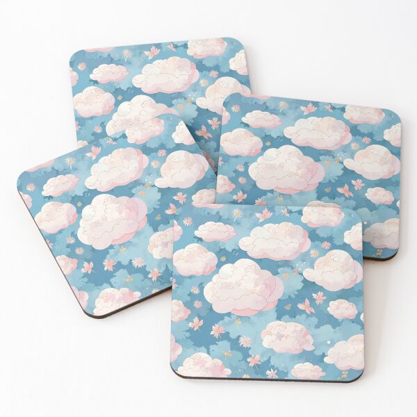 Item preview, Flower Clouds Pattern designed and sold by CoolPixels.