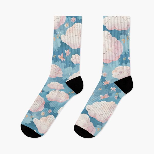 Item preview, Flower Clouds Pattern designed and sold by CoolPixels.