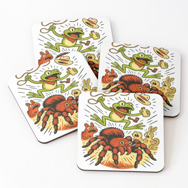 Item preview, Frog Rodeo Mayhem – Pure Cowboycore Energy designed and sold by POD DYNASTY | Original Print On Demand T-Shirt Graphics.