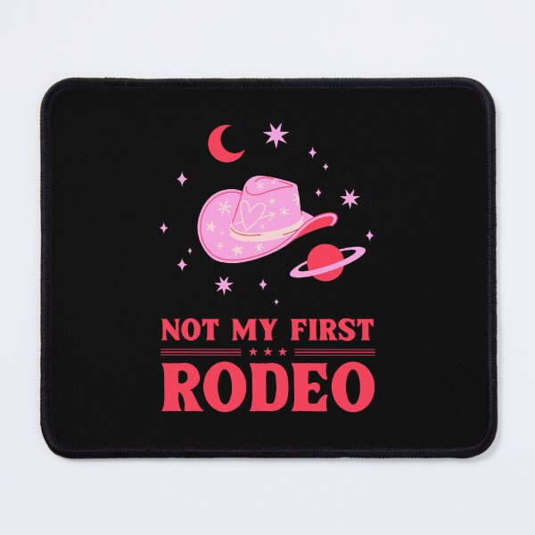 Item preview, Not My First Rodeo – Fun Girly Cowboy T-Shirt & Apparel Design designed and sold by Artpace.