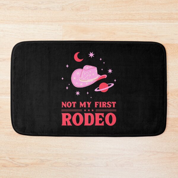 Item preview, Not My First Rodeo – Fun Girly Cowboy T-Shirt & Apparel Design designed and sold by Artpace.