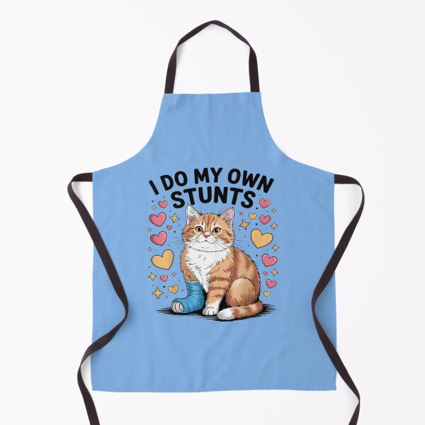 Item preview, Funny Injured Cat I Do My Own Stunts  designed and sold by Alluka Brand.
