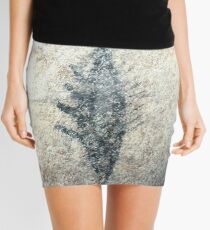 Ancient Fish-Hispanic Caribbean Taino Indian Caves Painting Mini Skirt