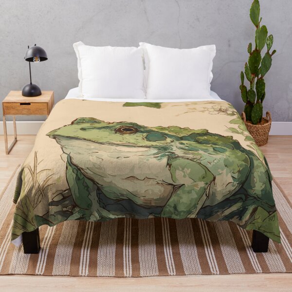 Item preview, Pond Japanese Frog designed and sold by bapupa.