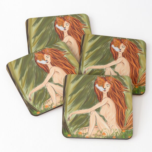 Item preview, female fox in the depths of the woods designed and sold by Kmaciulyte94.