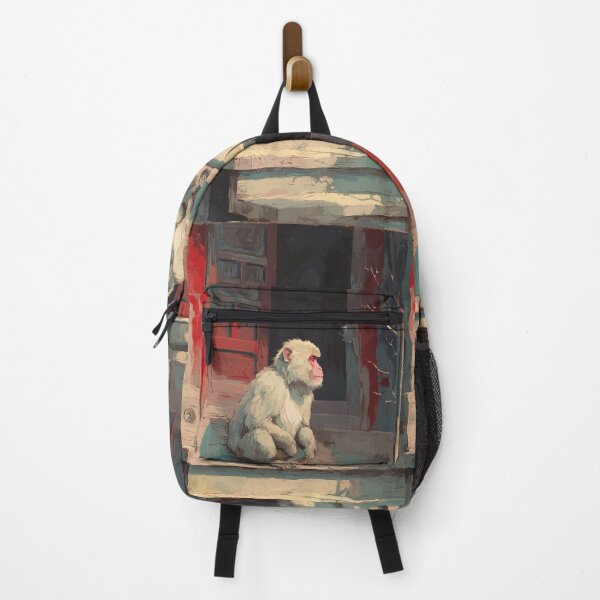 Item preview, Japanese Macaque Art designed and sold by bapupa.