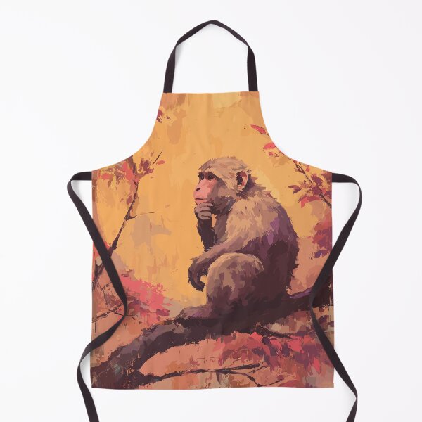 Item preview, Snow Monkey Japanese Macaque designed and sold by bapupa.