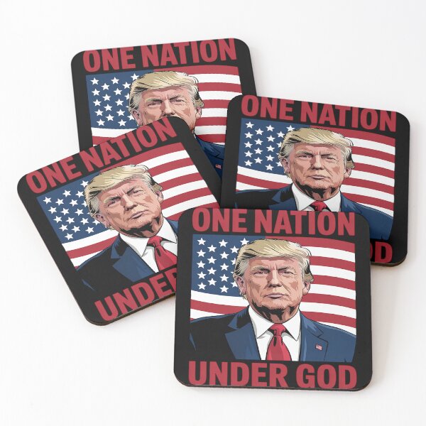 Item preview, Trump One Nation Under God Sweatshirt, MAGA Shirt, Trump Supporter designed and sold by Nekusa.