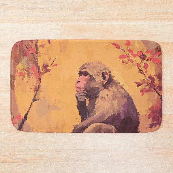 Item preview, Snow Monkey Japanese Macaque designed and sold by bapupa.