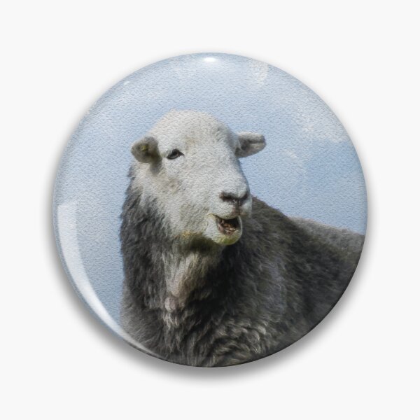 Item preview, Herdwick Sheep On A Hill Watercolour Photograph designed and sold by Jane Stanley Photography.