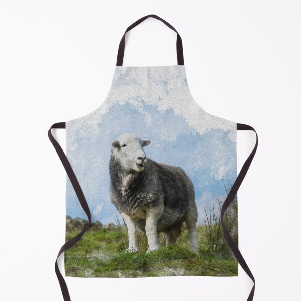 Item preview, Herdwick Sheep On A Hill Watercolour Photograph designed and sold by Jane Stanley Photography.
