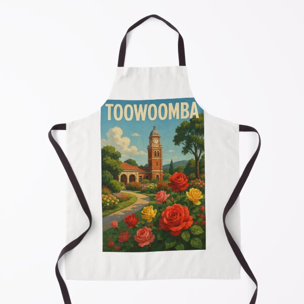Item preview, Toowoomba Clocktower and Roses in Bloom designed and sold by Places On Earth.