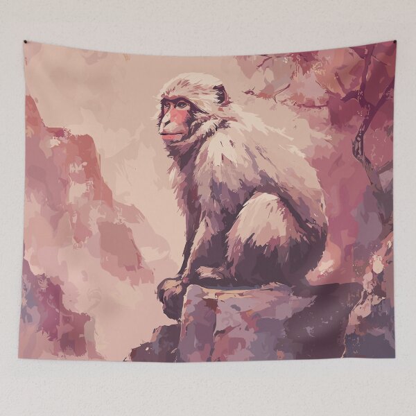 Item preview, Wildlife Japanese Macaque designed and sold by bapupa.