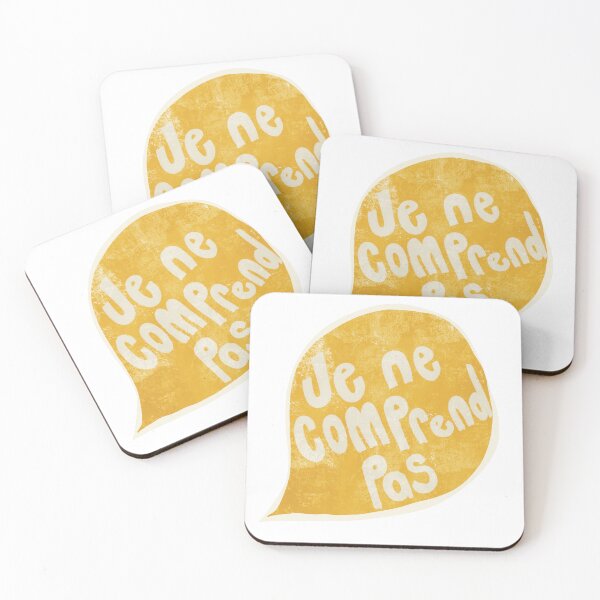 Item preview, Je ne comprend pas, I do not understand in French  designed and sold by SJAPhoto.