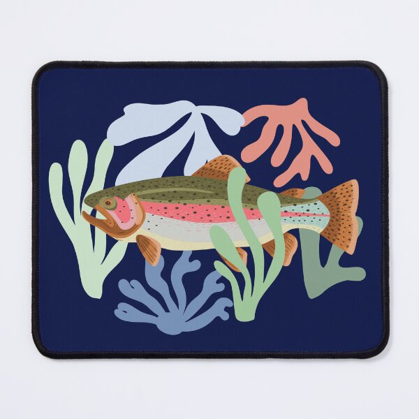 Item preview, Colorful Coral Trout designed and sold by AnulaArt.