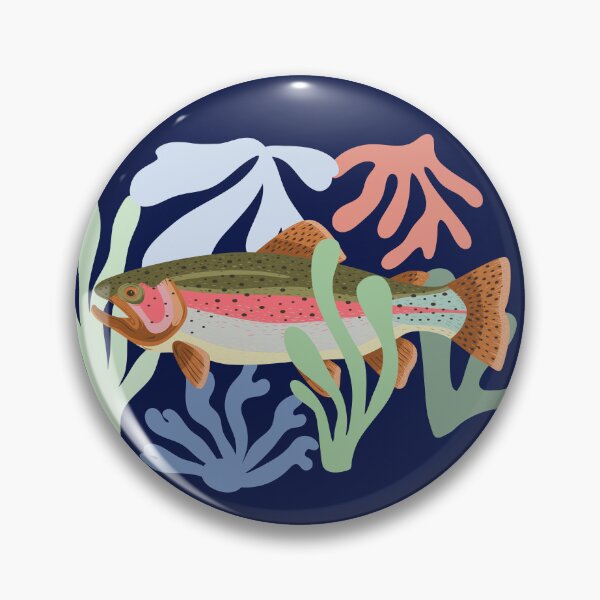 Item preview, Colorful Coral Trout designed and sold by AnulaArt.