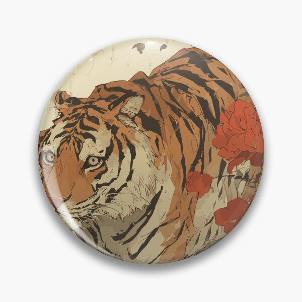 Item preview, Mythical Japanese Tiger designed and sold by bapupa.