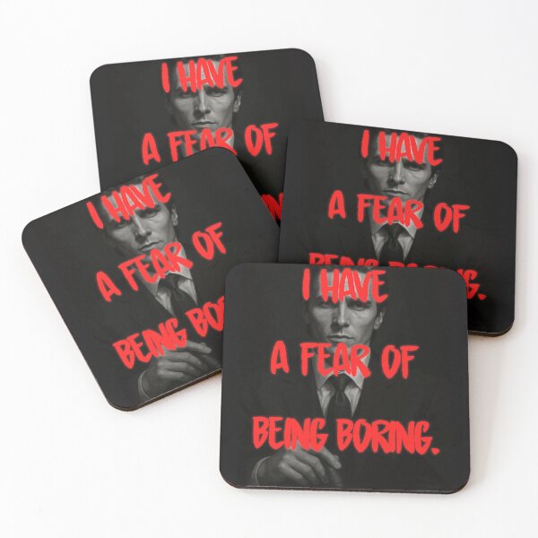Item preview, Patrick Bateman Neon Quote Poster designed and sold by Enea Kelo.