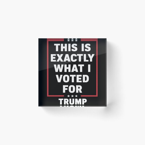 Artikel-Vorschau von Trump Retro Lustig Genau das habe ich gewählt, designt und verkauft von draknavmore.