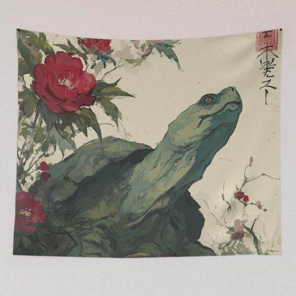 Item preview, Japanese Turtle Art designed and sold by bapupa.
