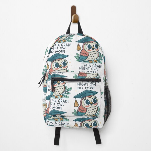 Item preview, Night owl no more, I'm a grad! designed and sold by likbatonboot.