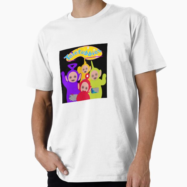 Tシャツ・カットソー LAUGHER Teletubbies Hug T-Shirt Black TE16 MUSINSA | LAUGHER [Teletubbies] Hug T-shirt - White