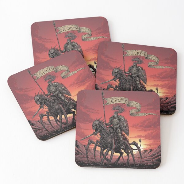Item preview, Cursed Knight on Undead Steed designed and sold by PixCthulhu.