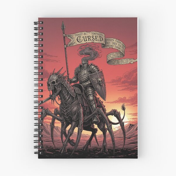 Item preview, Cursed Knight on Undead Steed designed and sold by PixCthulhu.