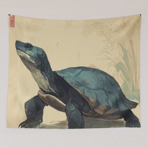 Item preview, Longevity Japanese Turtle designed and sold by bapupa.