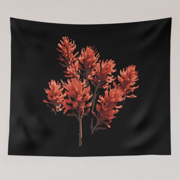 Item preview, Wyoming Desert Paintbrush Botanical Vector designed and sold by taiche.