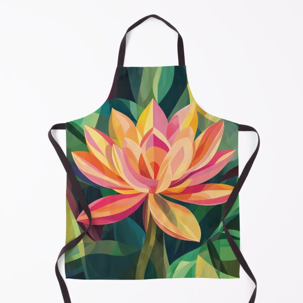 Item preview, Geometric Abstract design of an Egyptian Sacred Lotus Bloom. designed and sold by HEMRO.