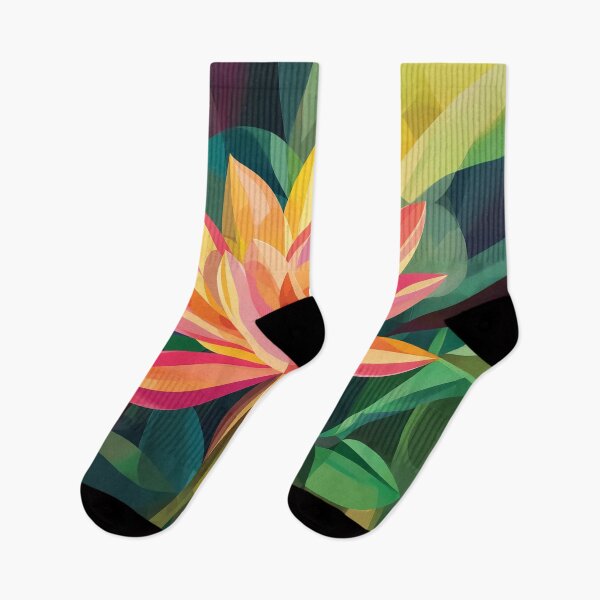 Item preview, Geometric Abstract design of an Egyptian Sacred Lotus Bloom. designed and sold by HEMRO.