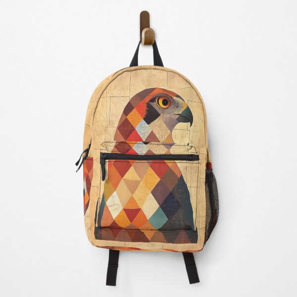 Item preview, Abstract Geometric design of an Egyptian Hawk with Diamond Patterns. designed and sold by HEMRO.